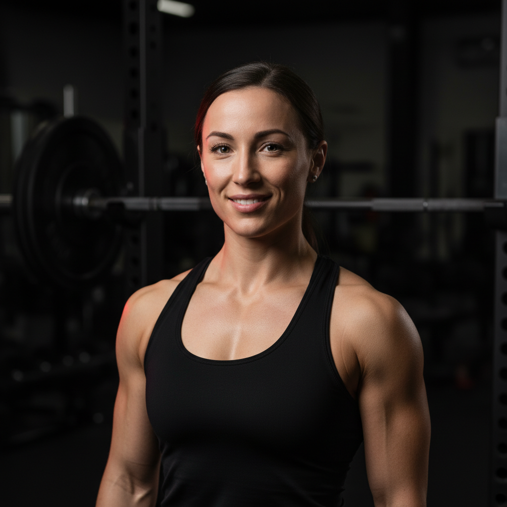 Female gym member