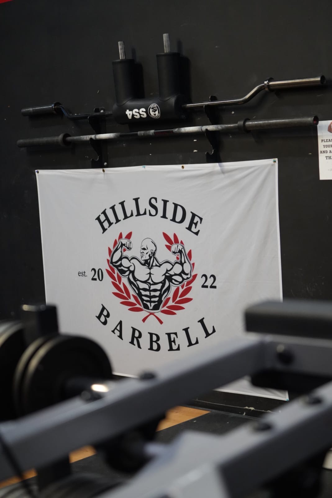 Hillside Barbell gym interior with premium equipment